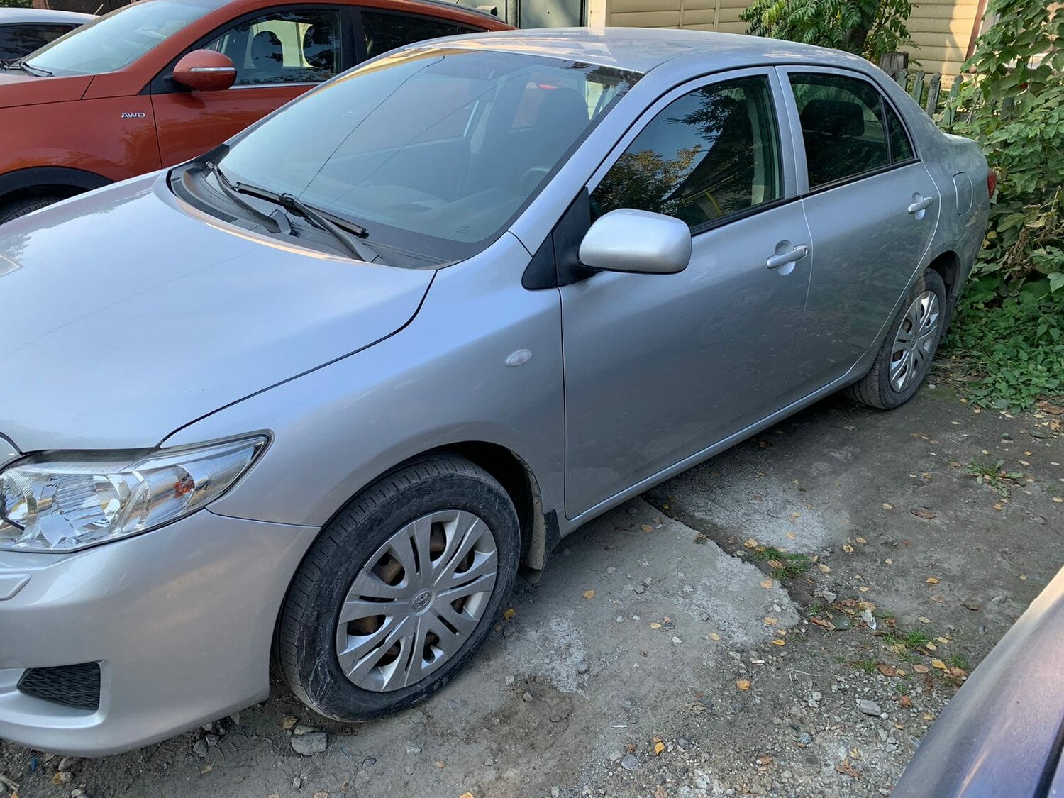 toyota corolla, тойота королла серебристая, тойота королла 2008, toyota corolla 2008, Toyota Corolla Verso I Рестайлинг