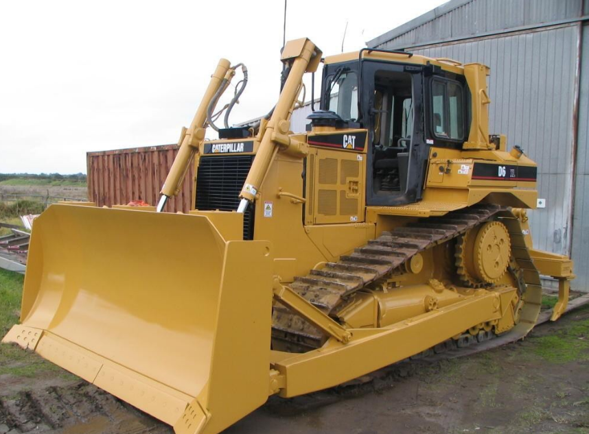 бульдозер caterpillar, бульдозер cat d 6, бульдозер катерпиллер, бульдозер cat, гусеничный бульдозер