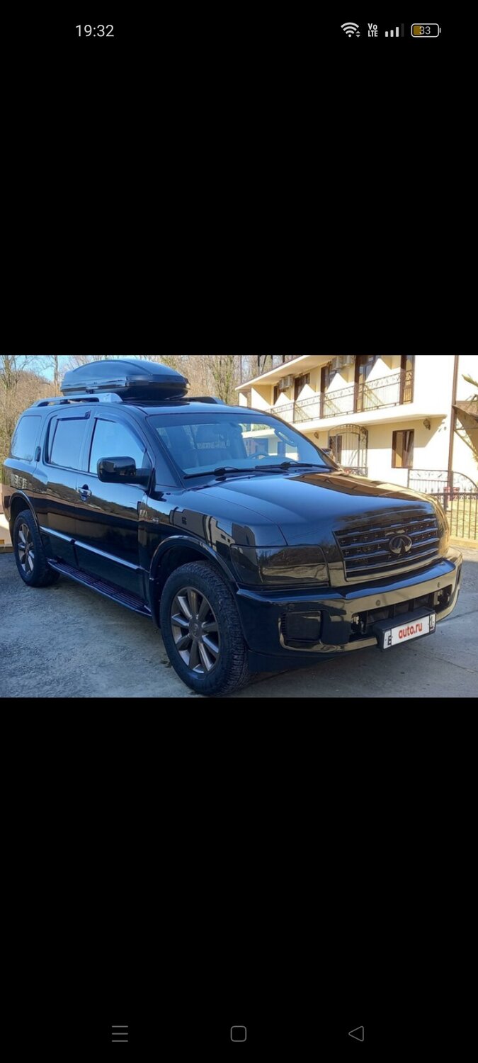 infiniti qx, инфинити qx56 2008, инфинити ку икс 56 2008, infiniti qx 56 2004, Chevrolet TrailBlazer I Рестайлинг