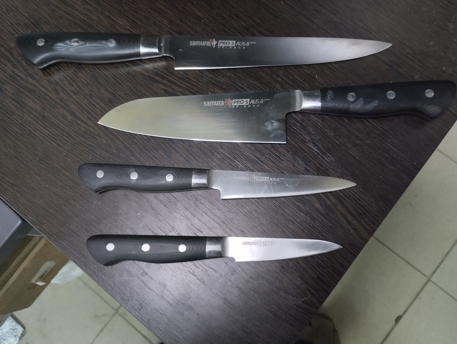 samura pro s aus 8 sp 0085 нож, samura pro-s, samura pro s aus-8, samura shadow нож, набор ножей самура