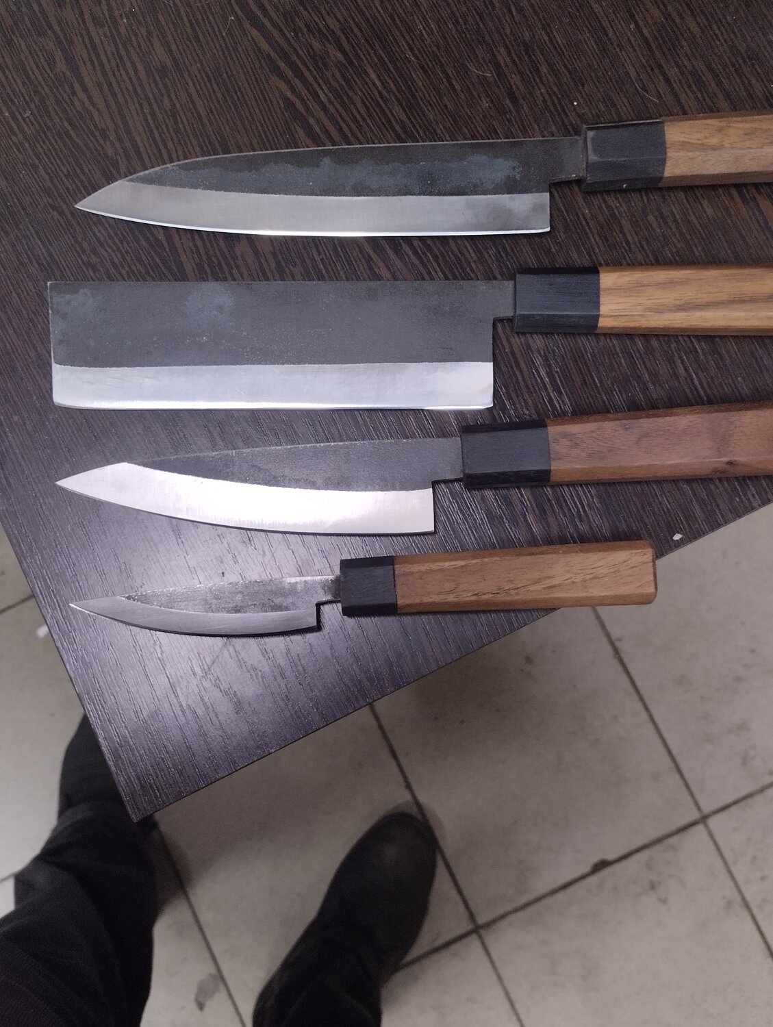 японские ножи, японские ножи усуба, нож японский кухонный, набор ножей samurai kitchen knife set, японские ножи для кухни