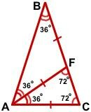 Угол 72 градуса рисунок