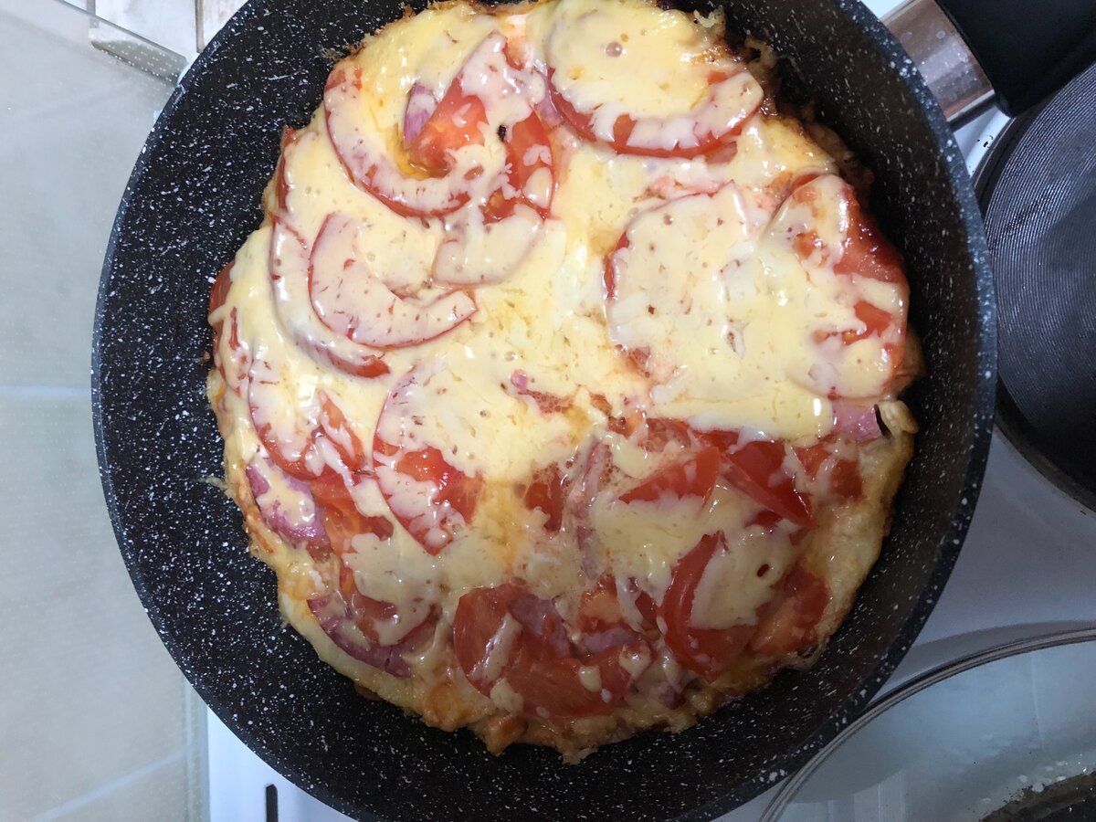 рецепт пиццы на сковороде сметана майонез яйцо мука фото 61