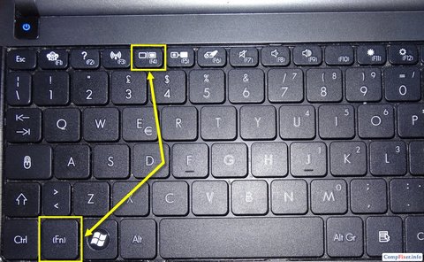 Как сделать полный экран через клавиатуру