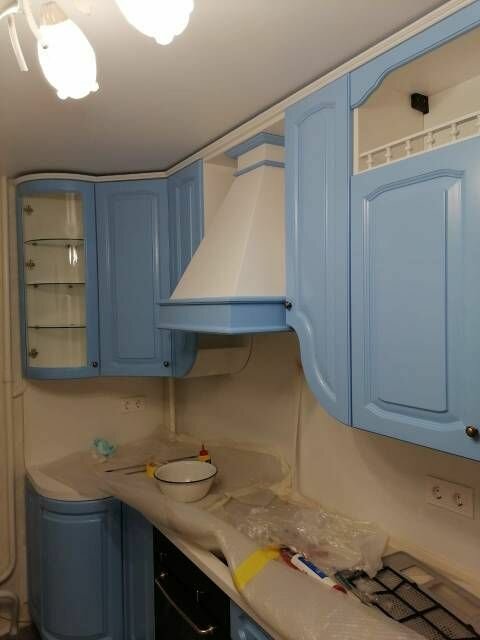 Реставрация фасадов корпусной мебели - 84 фото