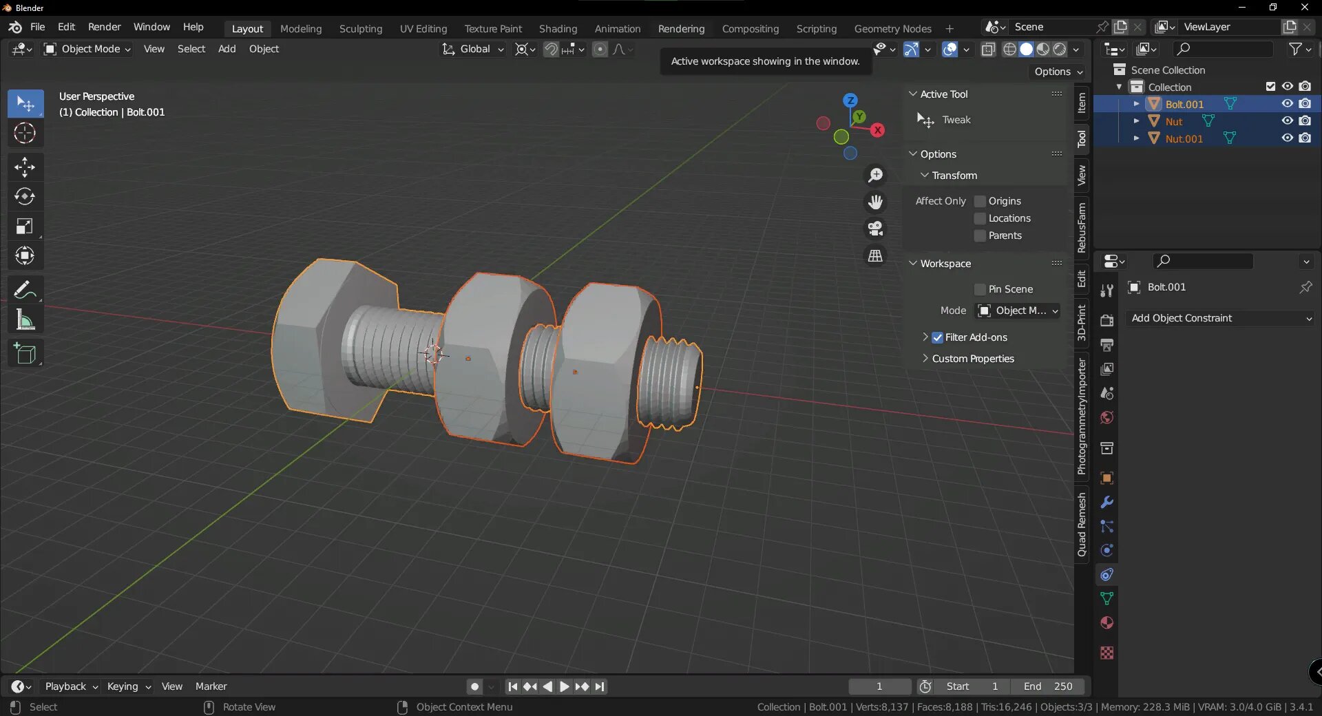 «Как прикрепить объект к объекту в Blender?» — Яндекс Кью