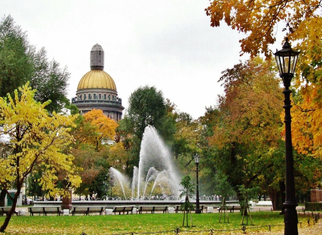 Александровский сад питер фото