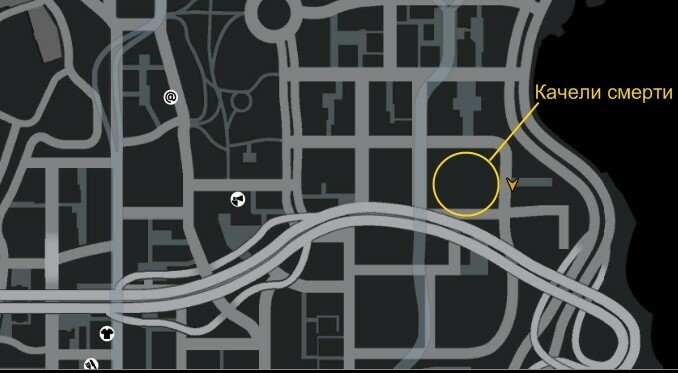 Качели гта 4 карта