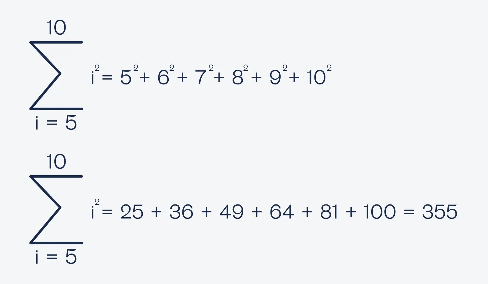 Математика. Что такое суммирование или что обозначает значок похожий на  заглавную английскую "Е".))) » — Яндекс Кью