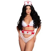 5 комплектов, эротические костюмы, интимный костюм медсестры из сплава и кружева, сексуальные экзотические костюмы, женское нижн