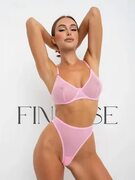 Нижнее белье комплект сексуальное прозрачное сетка Finesse Underwear 176697248 купить в интернет-магазине Wildberries