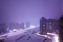 Картинки зимы ночью - 82 фото