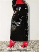 Sexy body is covered in latex! Rubber! - Fetish pornBB