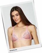 See through mesh bralette lace lingerie underwear for women, Pink sheer transparent bra в 2018 г. Lingerie Pinterest