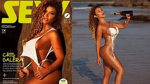 Cris Galêra Nua Na Revista Sexy Clube Brasil - ❌ Sex Prime ❌