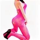 Big Fishnet Dress Mesh Bodystockings Body Stocking Bodysuit Nightwear Lingerie eBay