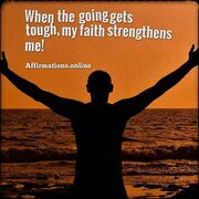 Faith Affirmations for a blessed life Faith, Affirmations, Blessed life