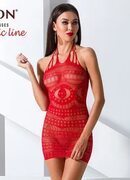 Passion BS063 - Сексуальное платье-сетка (красное) - Купить в Киеве, Украине Sex-shop.ua