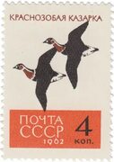 Краснозобые казарки Stamps.ru