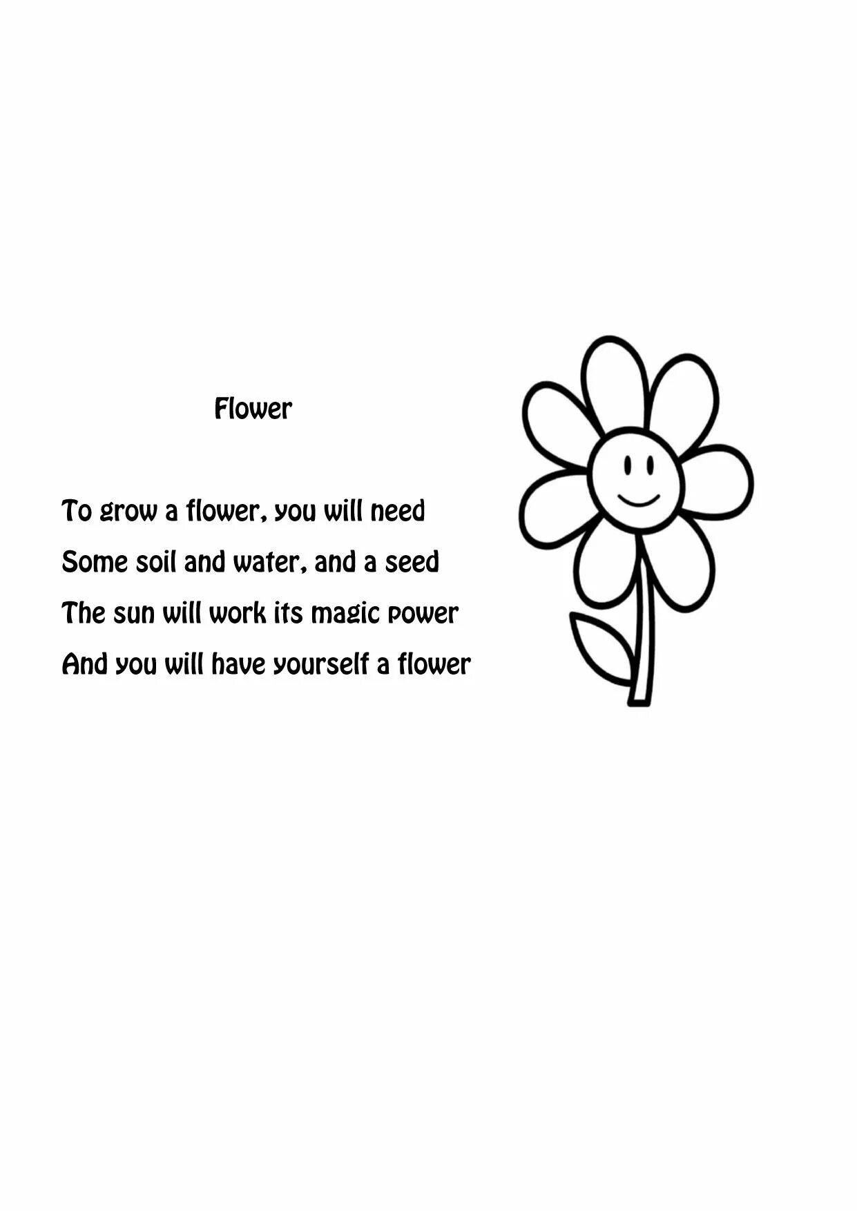 Be a flower монолог. Стихотворение на английском про цветы. Стихи про цветы на английском. Стих по английскому про цветы. Flower poems for Kids.