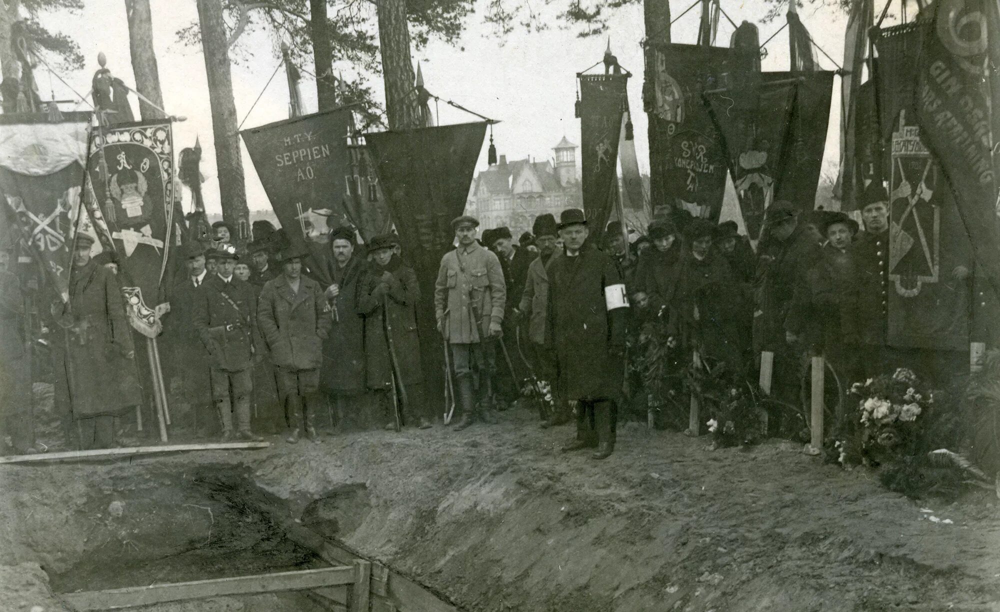 Белый террор в Финляндии 1918. Революция в Финляндии 1918.