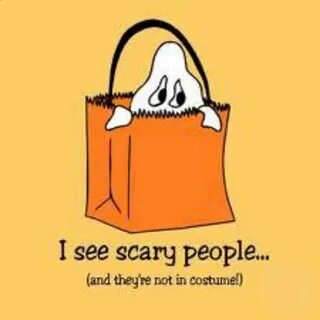 Scary people