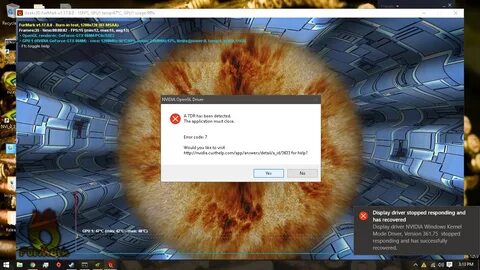 Nvidia crash