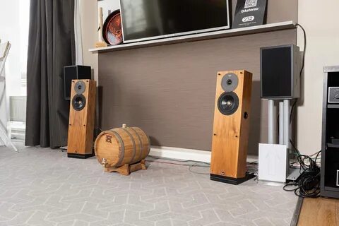 Диффузор динамиков структурно напомнил пюре, которое кладут рядом с котлето...