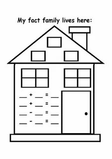 My house worksheets for kids