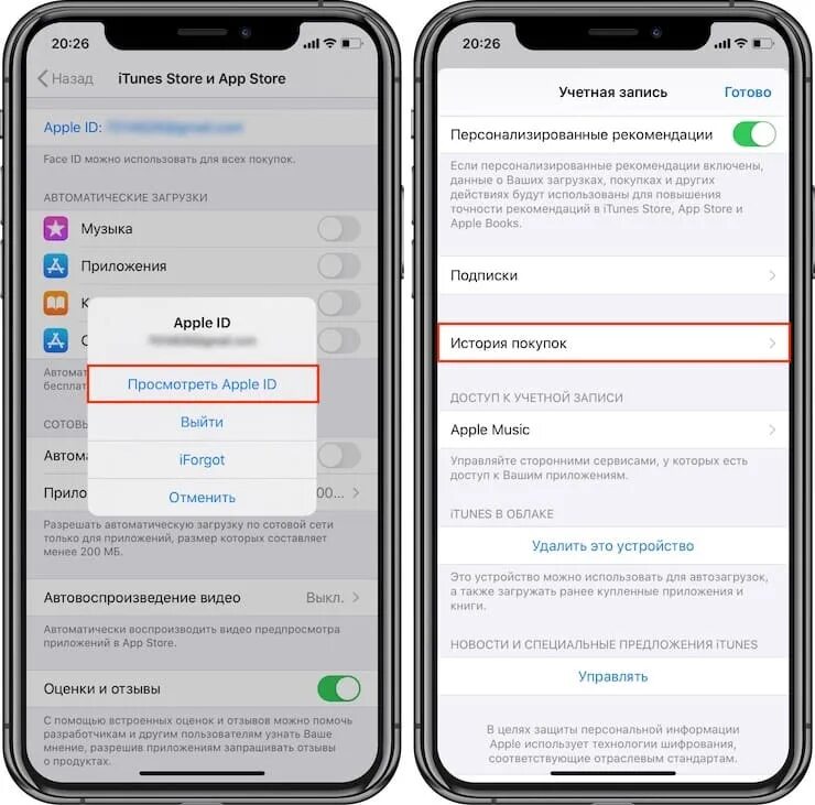 Как убрать app store на айфоне. История покупок на айфоне. app store приложения.