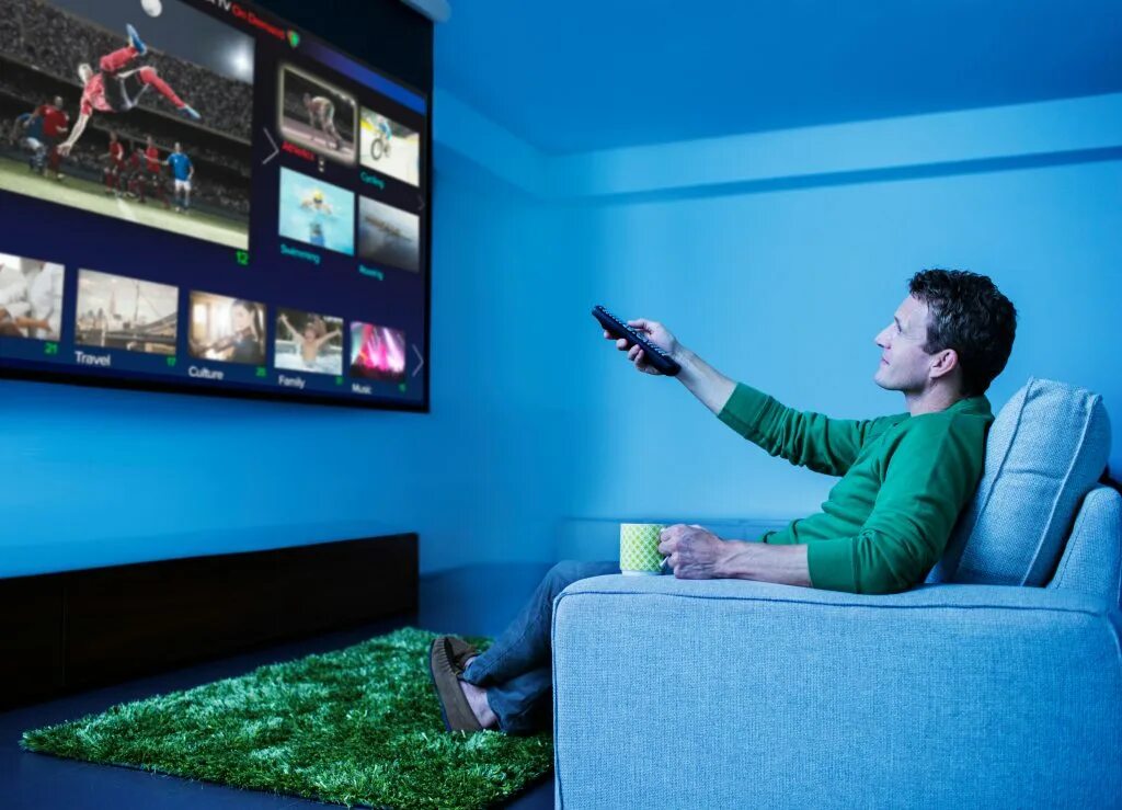 When i watch tv i go. When i watch tv i go