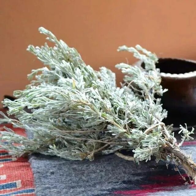 Переложенные мешочками с горькой полынью лежали