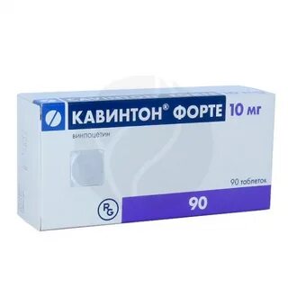 Кавинтон 5 мг таблетки взрослым