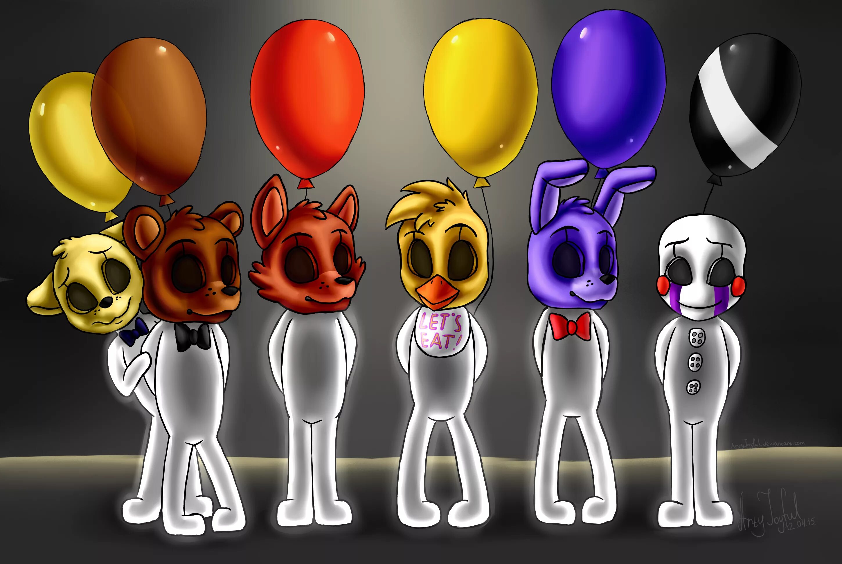 ARTYJOYFUL Фокси. FNAF. АНИМАТРОНИКИ ФНАФ. ФНФ 1. Детский аниматроники