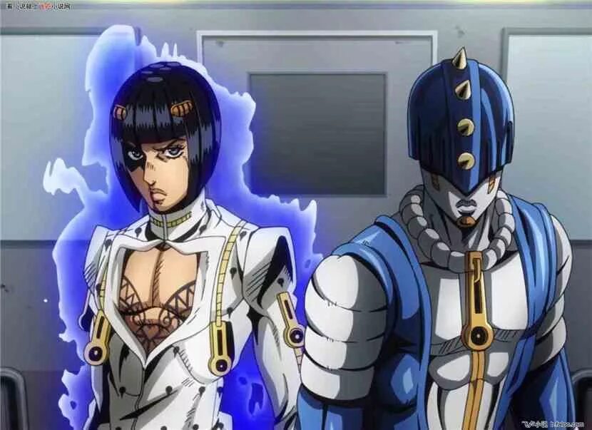 Стики фингаз джоджо. Moody blues jojo requiem. Джоджо стенды sticky fingers. Стики фингерс джоджо. Sticky fingers jojo requiem.