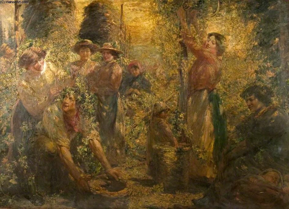 Свет произведения живописи. Robert Fowler (1853-1926).