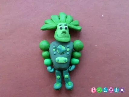 Лепим фиксиков из пластилина