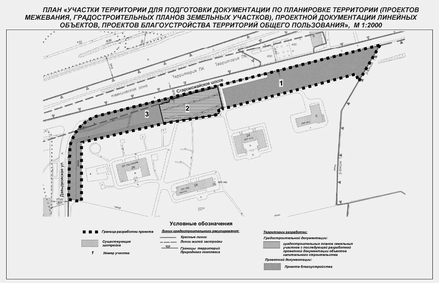 О подготовке документации по планировке территории "Проект планировки и проект м
