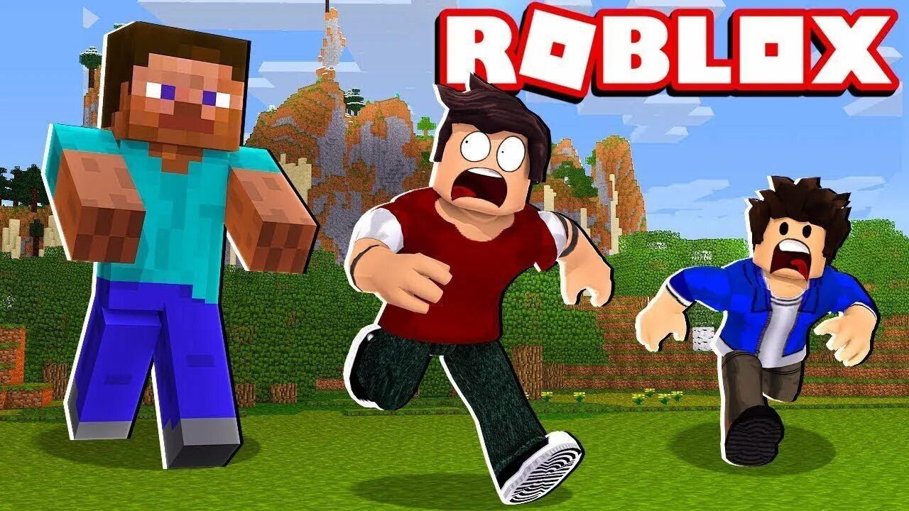 Скачай roblox minecraft. Minecraft и РОБЛОКС. Майнкрафт в РОБЛОКСЕ. РОБЛОКС В МАЙНКРАФТЕ. Майнкрафт против РОБЛОКС.