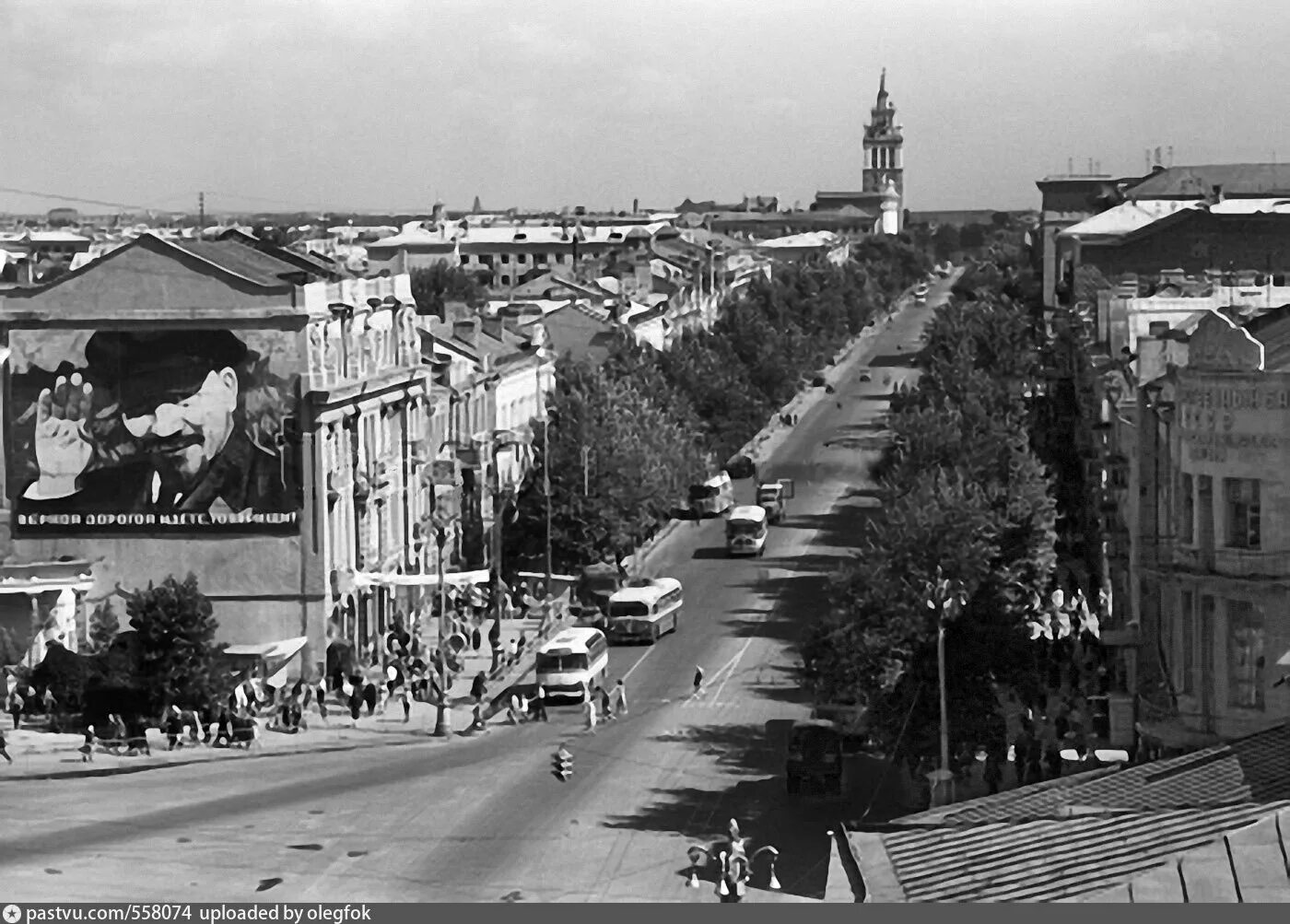 Кольцовский сквер после войны - Retro photos