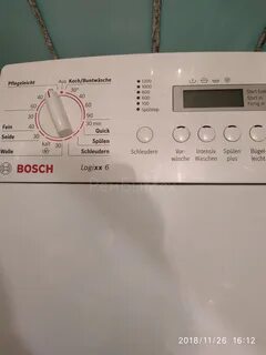 Ошибка bosch logixx
