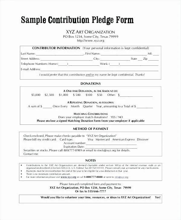 Sample format