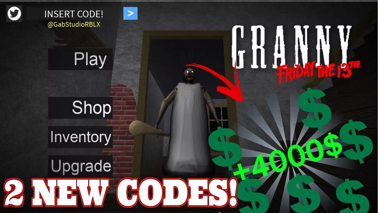 Коды Granny Roblox