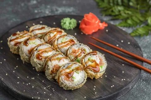 Жареные роллы названия с картинками