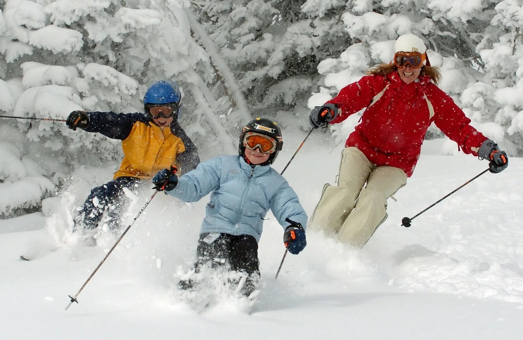 семя на горнолыжном курорте. семья на горнолыжном курорте. катание с горы. зимний курорт. кататься на лыжах отдых.