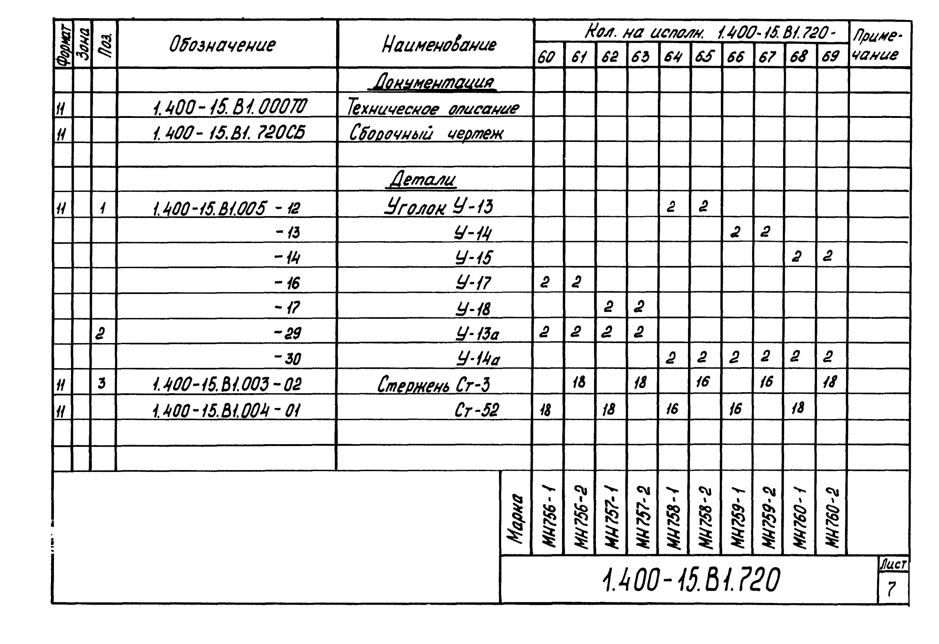 1.400-15 В.1 закладные изделия мн553. Закладная деталь мн552 1.400-15 вып.1. 400 1а