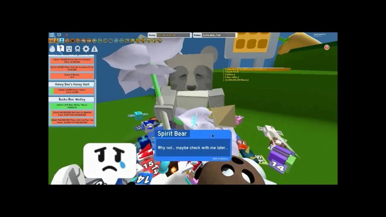 Bee swarm simulator test realm. Симулятор пчеловода spirit bear. spirit bear 10 квест bee swarm. квесты spirit bear. 30 квест spirit bear.