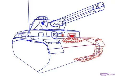Танк для рисования