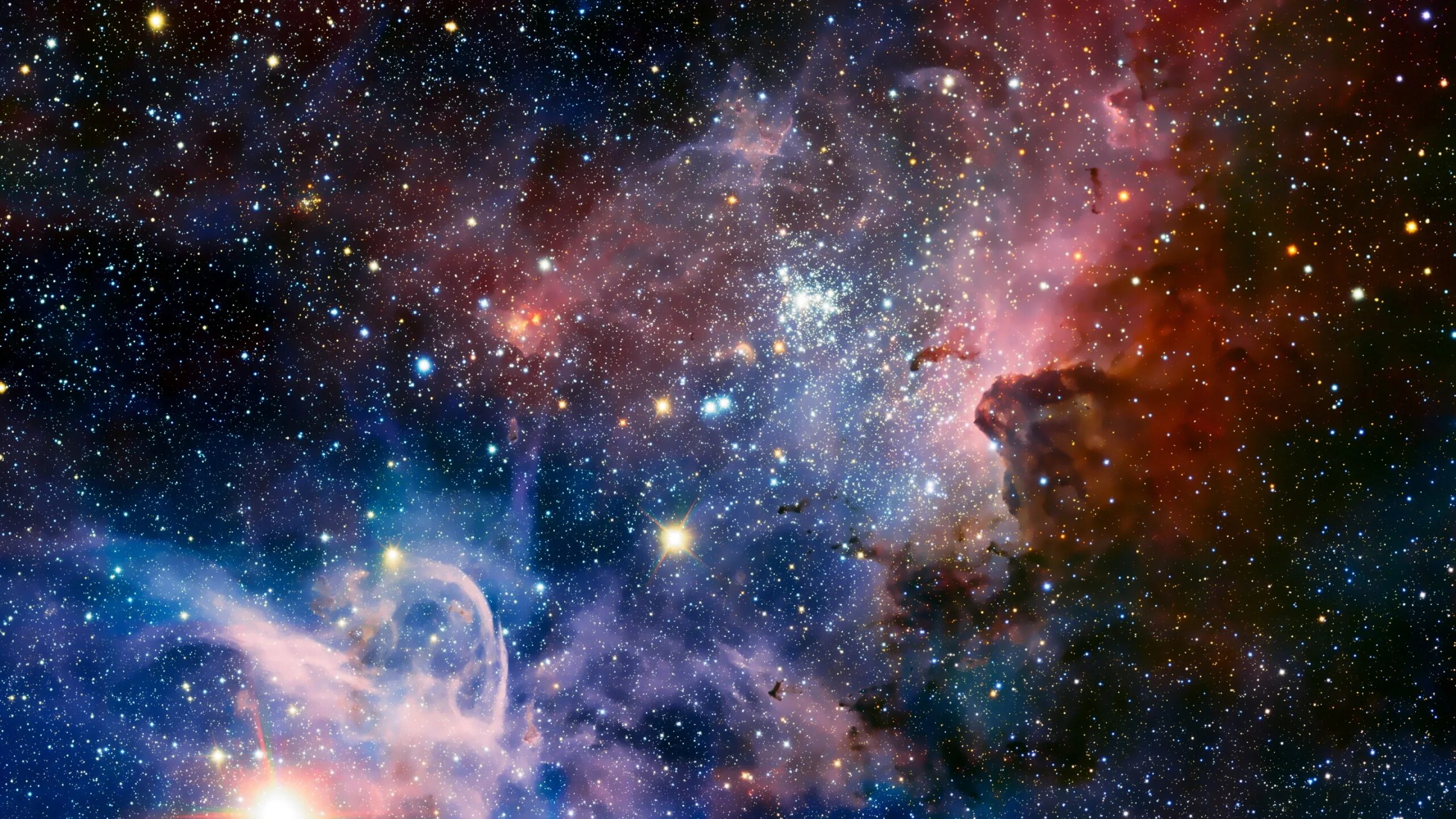 Постер, плакат, Туманность Звезды Космос - купить в интернет-магазине по низкой 