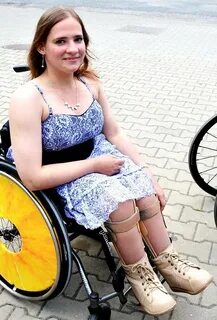 Disabled girl
